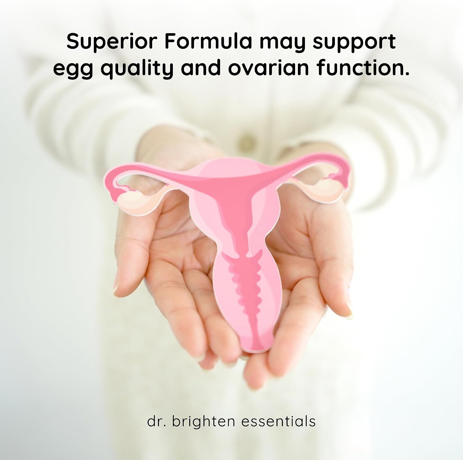 Dr. Brighten Myoinositol Plus - Fórmula con Myo y D-Chiro-Inositol para el Equilibrio Hormonal