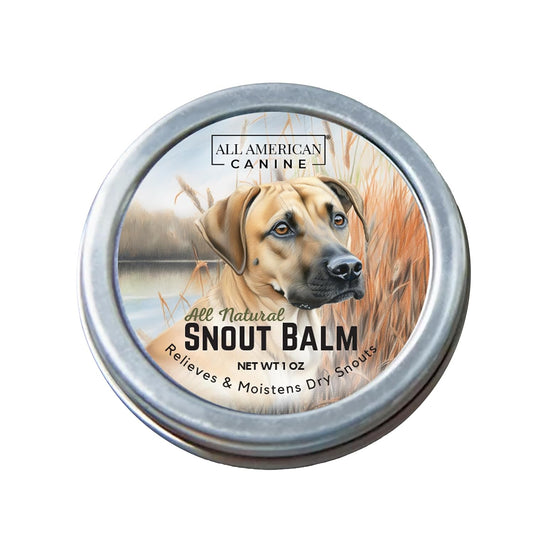 All American Canine Bálsamo para Hocico de Perro con Manteca de Cacao, Karité y Mango - 28g