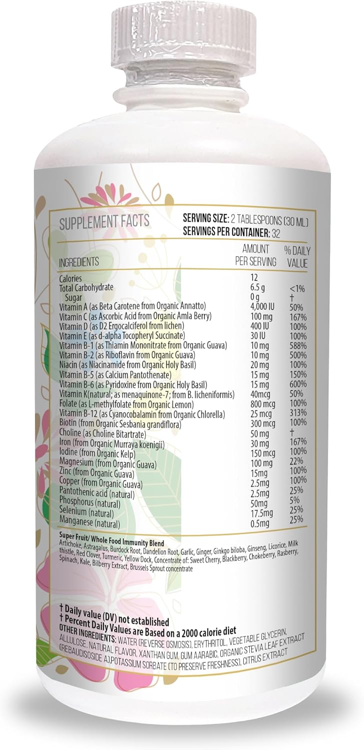 Actif Liver Mega Liquid Support - Suplemento Hepático Completo, 32 oz