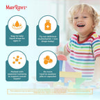 MaryRuth's Organics Multivitamínico con Hierro para Niños de 1 a 3 años, Gotas Líquidas Orgánicas, 59 ml