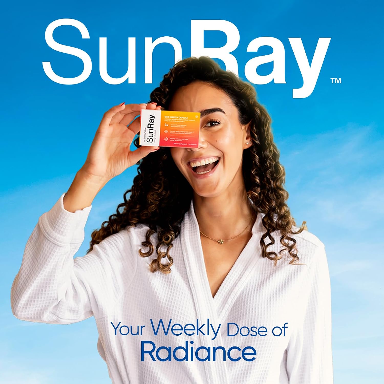 Sunray® Calcifediol – Suplemento de Vitamina D Activa de Alta Biodisponibilidad | 4 Cápsulas Semanales