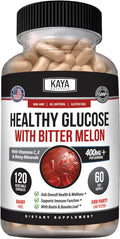 Kaya Naturals Healthy Gluco con Bittermelon – 120 Comprimidos