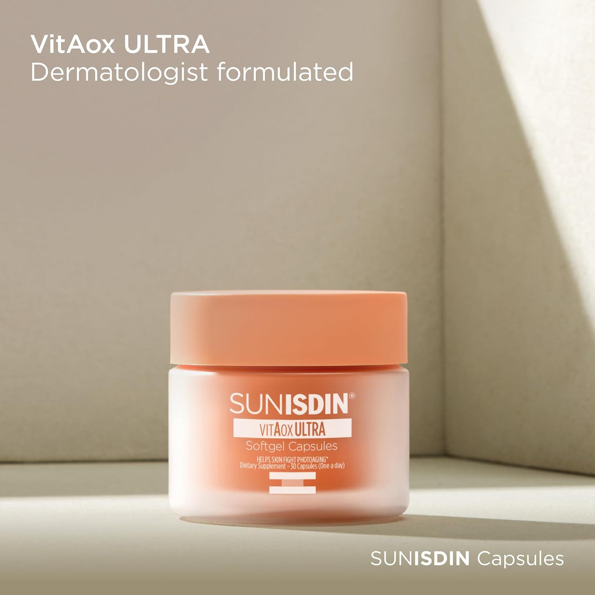 SUNISDIN - Daily Skin Care Antioxidant Supplement with Vitamin E and A - 30 Softgel Capsules – Image 6