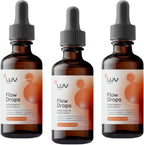 Flow Drops® – Suplemento de Setas Adaptógenas para Energía y Claridad Mental – Vegano – 90 Dosis
