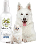 Wholistic Pet Organics Aceite de Salmón Salvaje de Alaska para Perros y Gatos - Omega 3 Liquido - 4 oz
