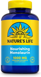Nature's Life Monolaurin 1000 mg - 90 Cápsulas Vegetarianas