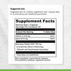 DAVINCI Labs NAD+ Activate - Suplemento NAD con Vitamina C y Niacina - 30 Cápsulas - Sin Gluten, Sin Soja, Vegetariano