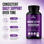 HerbaMe Immune Support – Fórmula de Bienestar Diario 15 en 1 con Saúco, Quercetina, Zinc, Vitamina C y Selenio