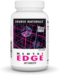 Mental Edge de Source Naturals - Complemento para el Enfoque Mental y la Energía - 60 Comprimidos