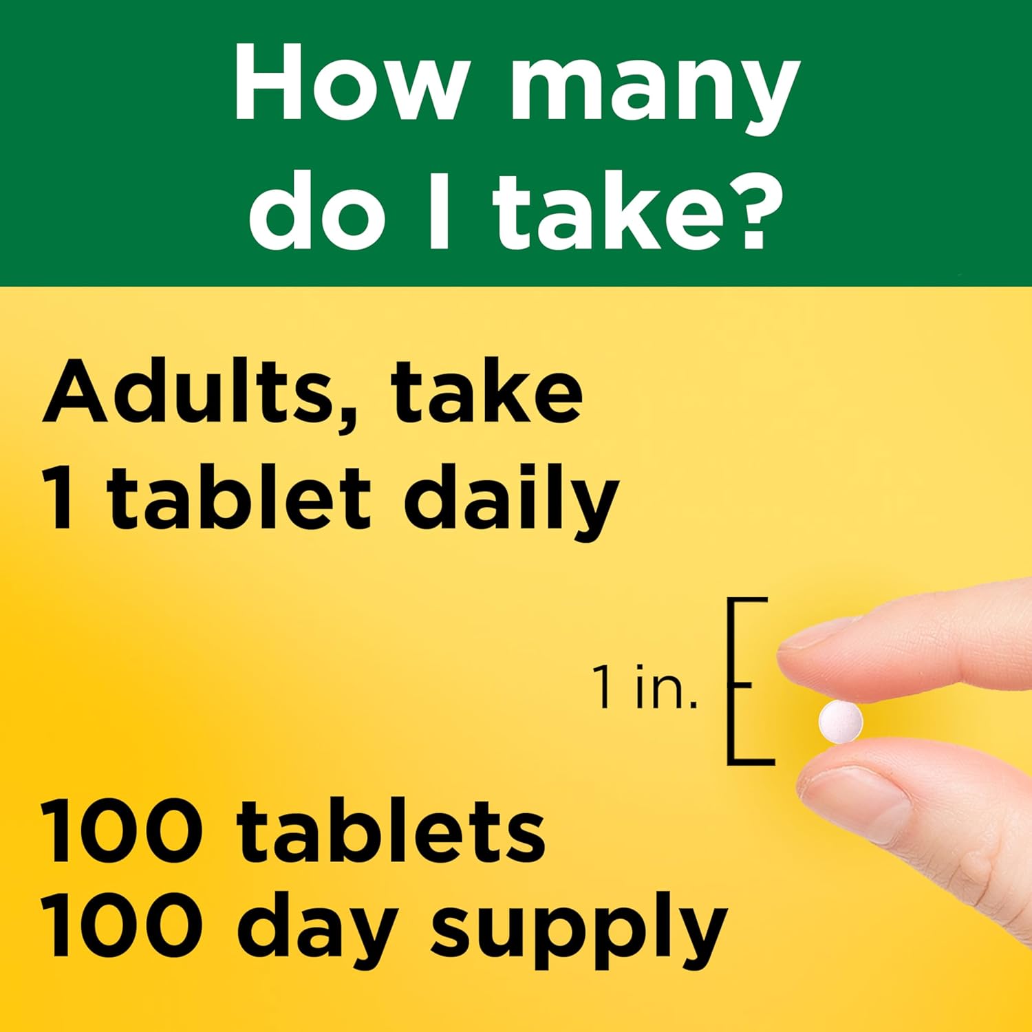 Nature Made Vitamina B6 100 mg – 100 Comprimidos