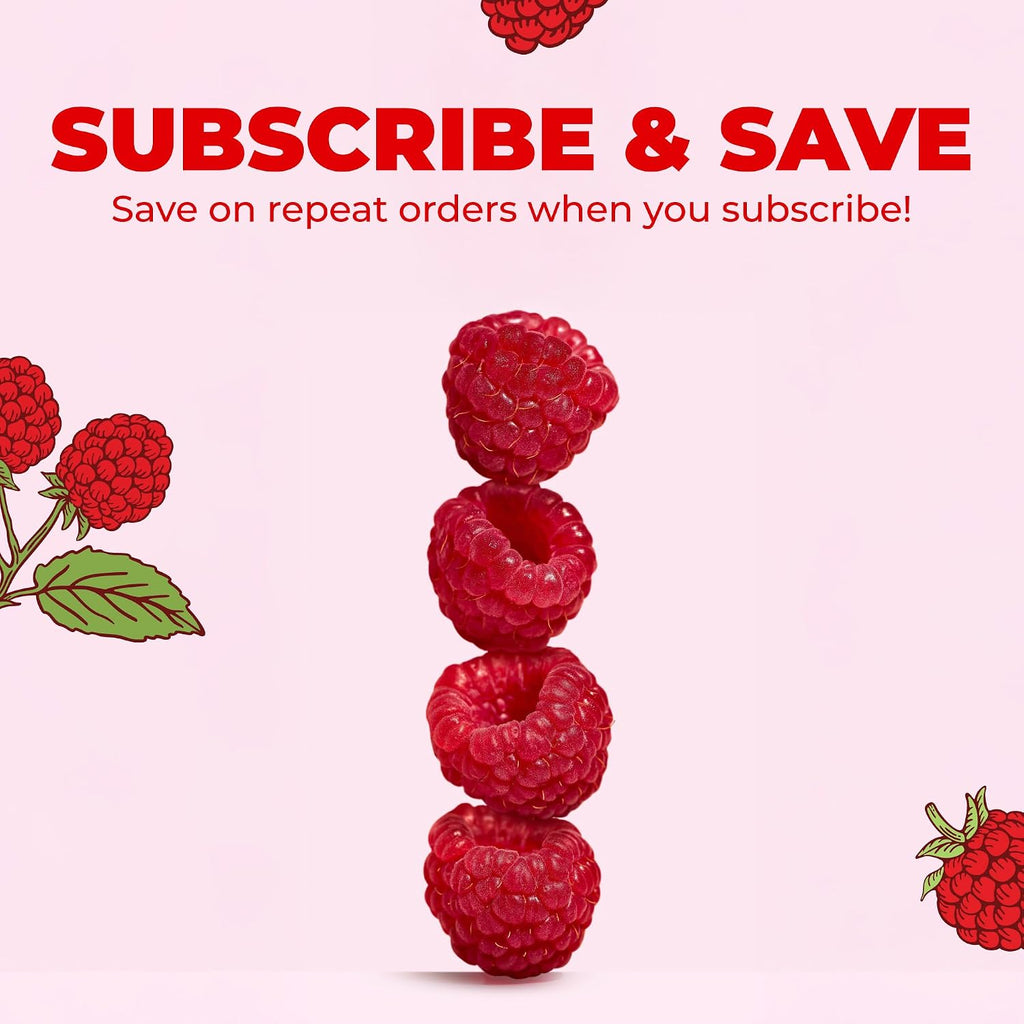 MaryRuth's Multivitamínico Líquido para Mujeres, Hombres y Niños - Sabor Frambuesa - 15 Dosis