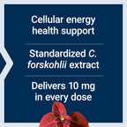 Life Extension Forskolin, 10 mg, Extracto Estandarizado, 60 Cápsulas Vegetales