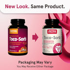 Jarrow Formulas Toco-Sorb – Complejo de Vitamina E y Tocotrienoles, Alta Absorción, 60 Cápsulas