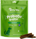 Zesty Paws OraStix para Perros - Palitos Probióticos con Semilla de Cáñamo, Curcumina, Jengibre y Taurina - Apoya la Función Intestinal y el Sistema Inmunológico - 25 oz