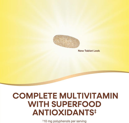 Nature's Way Alive! Multivitamínico para – Visión y piel: La vitamina A y la riboflavina contribuyen al – Image 4
