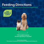 NaturVet Probióticos y Enzimas Avanzados con Probiótico PB6 de Fuerza Veterinaria - Apoya y Equilibra Mascotas con Estómagos Sensibles - para Perros y Gatos (113 g)