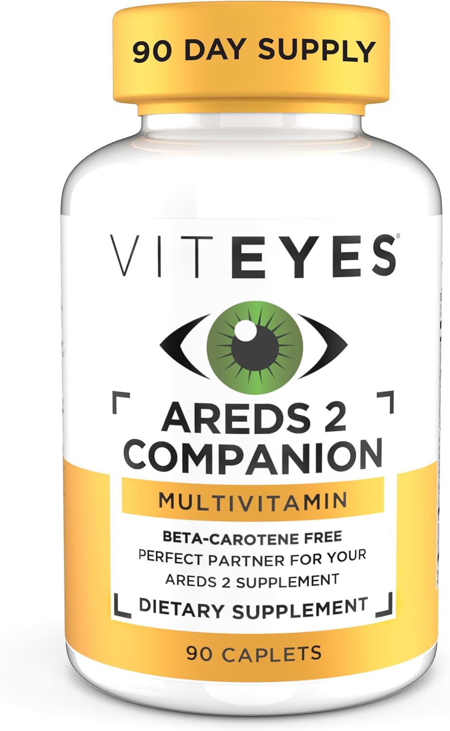 Viteyes Classic AREDS 2 Companion Multivitamin Sin Beta-Caroteno, 90 Caplets