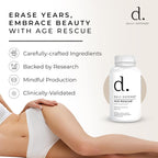 Age Rescue - Suplemento Antienvejecimiento con Aminoácidos y Calostro, 60 Cápsulas