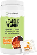 NaturalSlim Metabolic Vitamins – Multivitamínico con Enzimas Digestivas y Complejo B