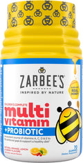 Zarbee's Multivitamínico Infantil + Probióticos en Gominolas - 70 unidades