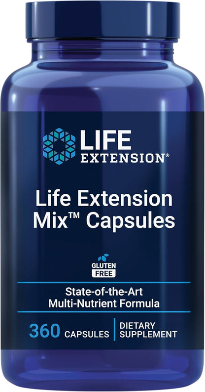 Life Extension Mix™ Cápsulas - – La vitamina C y el zinc contribuyen al funcionamiento normal del sistema – Image 1