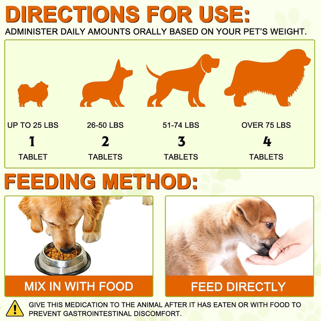 Cúrcuma para Perros, 180 Comprimidos de Cúrcuma Curcumina - ALIVO