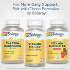 SOLARAY Chewable B-Complex, Strawberry, 50 Tablets