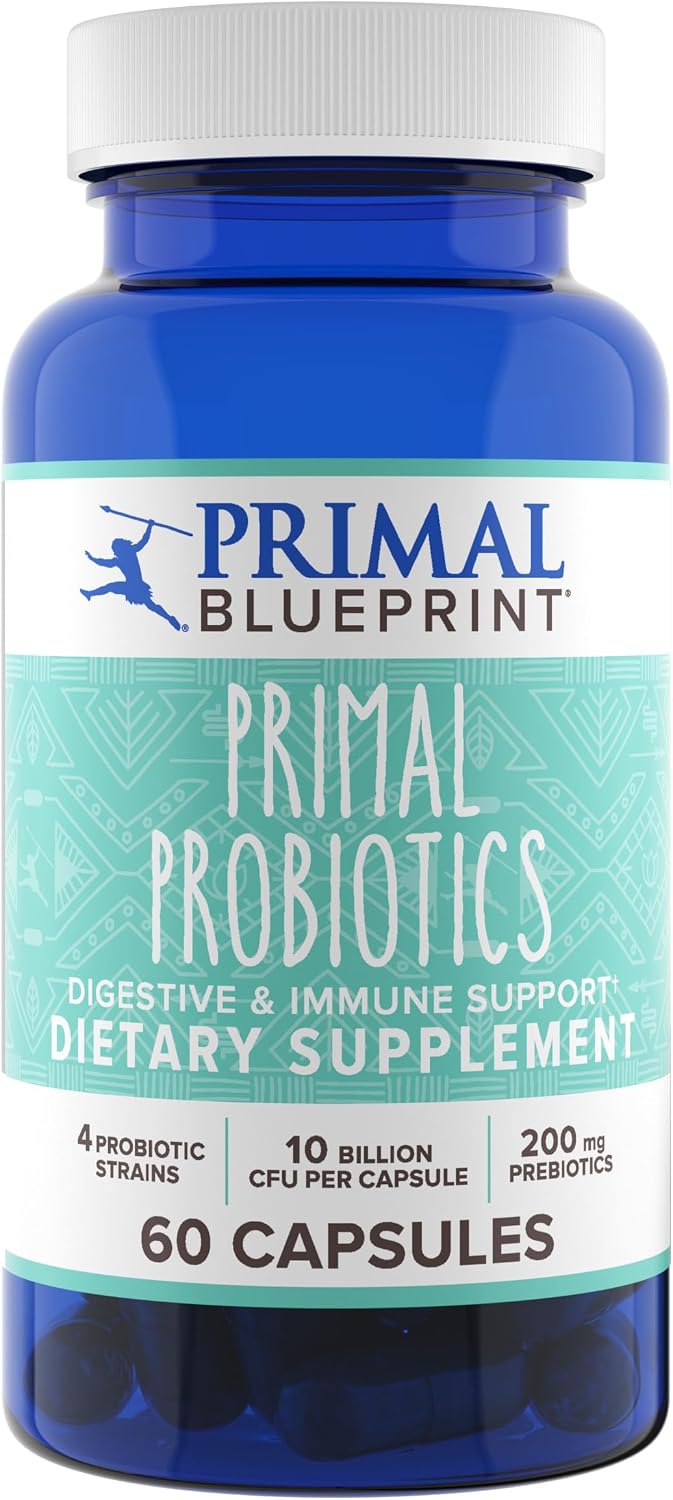 Primal Blueprint Probióticos Primal, 60 cápsulas