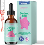 JoySpring DetoxZee Kids – Gotas de Zeolita con Vitamina D3 y B12 – Sabor a Bayas Suave – 30 Dosis