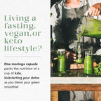 HyberVive Moringa Pura Cápsulas 800mg - 60 Cápsulas Veganas