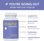 Blowfish Wingman | Suplemento con DHM + L-Cisteína + Electrolitos