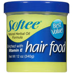Softee Hair Food with Vitamin E 12 Oz,Pack of 3