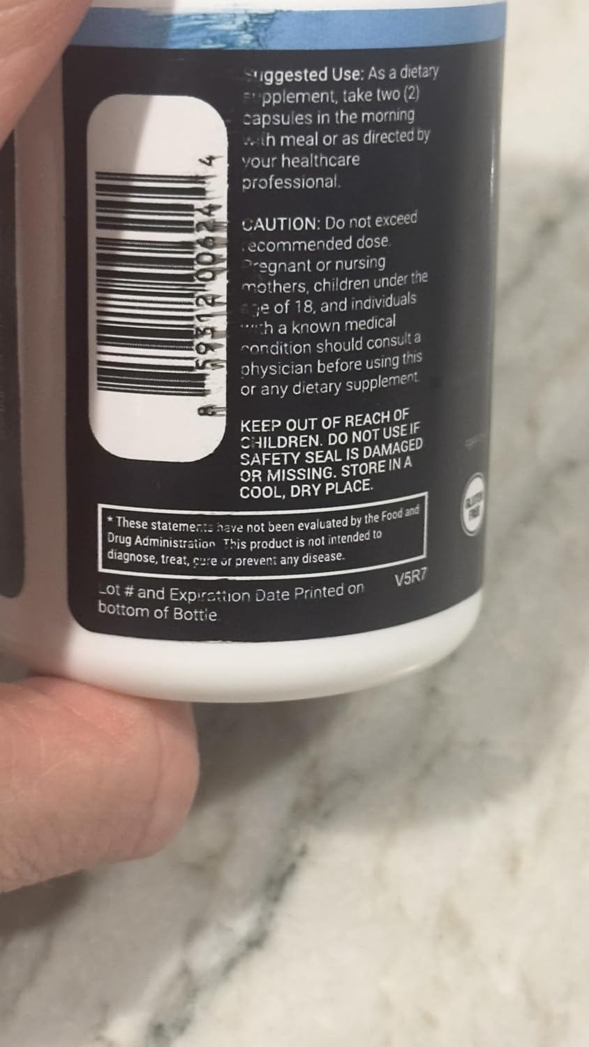 Stellar Labs Multivitamínico Diario Vegano para Hombres Low FODMAP, Sin Hierro