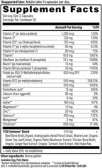 Ancient Nutrition Multivitamínico con 21 Vitaminas y Minerales, Apoyo Inmunitario, 90 Cápsulas