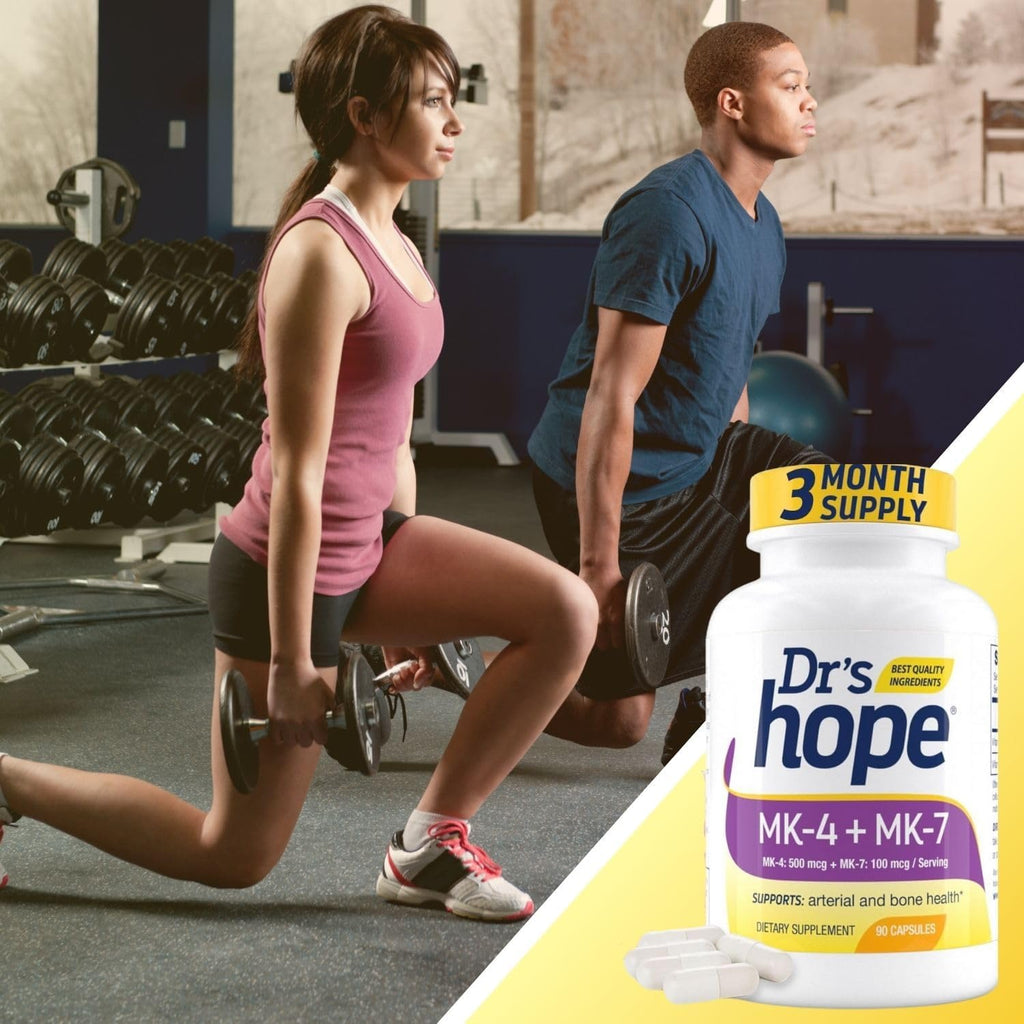 Vitamina K2 MK4 y MK7 | 600 mcg - Dr's Hope