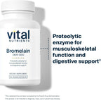 Bromelina 2400 GDU, 60 Cápsulas Veganas