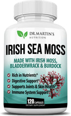 Dr Martins Irish Sea Moss 2625mg - 120 Cápsulas