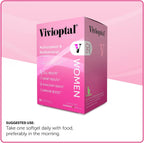 Vivioptal, Mujer, Suplemento Multivitamínico y Multimineral, 90 Cápsulas Blandas