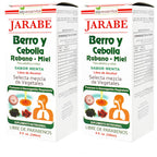Jarabe Berro y Cebolla Rábano con Miel - 2 Pack de 8 oz cada uno - ELP ESSENTIAL