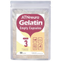 ATNreuro Cápsulas de Gelatina Vacías Tamaño 3 - 100 Unidades