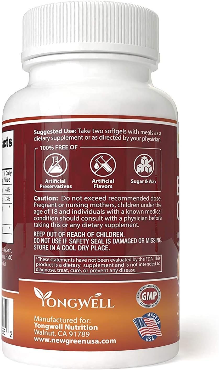 YongWell Super Bee Propolis Complex - Propóleo de Abeja de Alta Concentración (200 Cápsulas)