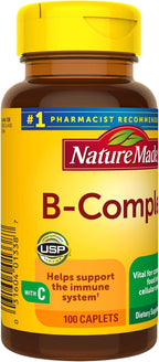 Nature Made B-Complex con Vitamina C, 100 Comprimidos
