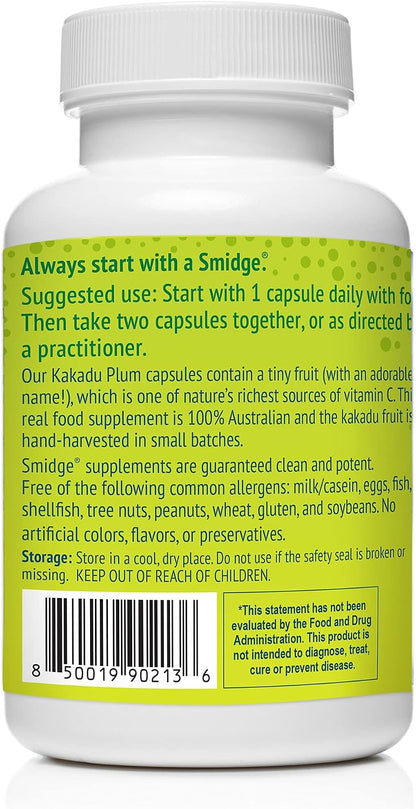 Smidge® Kakadu Plum Cápsulas de Vitamina C Natural, 60 Unidades – Image 2