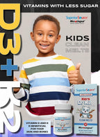 Superior Source Kid's D3 & K2 (MK-4) - 60 MicroLingual Comprimidos Sublinguales