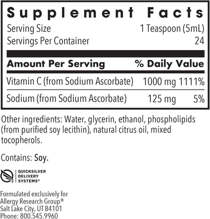 Allergy Research Group ARG Micro Liposomal C – La vitamina C contribuye a la protección de las células frente al – Image 2