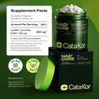 Cata-Kor NAD CORE – Suplemento Liposomal de NAD+ (120 Cápsulas, 60 Días)