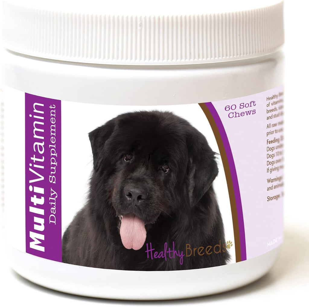 Healthy Breeds Newfoundland Multi-Vitamina Masticables Suaves 60 Unidades