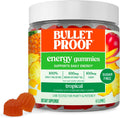 Bulletproof Gominolas de Energía Tropical Sin Azúcar, 60 unidades, con Vitamina B12, CoQ10 y Aceite Brain Octane