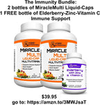 Multivitamínico Líquido Multi para Hombres y Mujeres - Mezcla Completa de Alimentos Integrales con CoQ10, B12, 42 Superalimentos y Enzimas - 120 Cápsulas Blandas