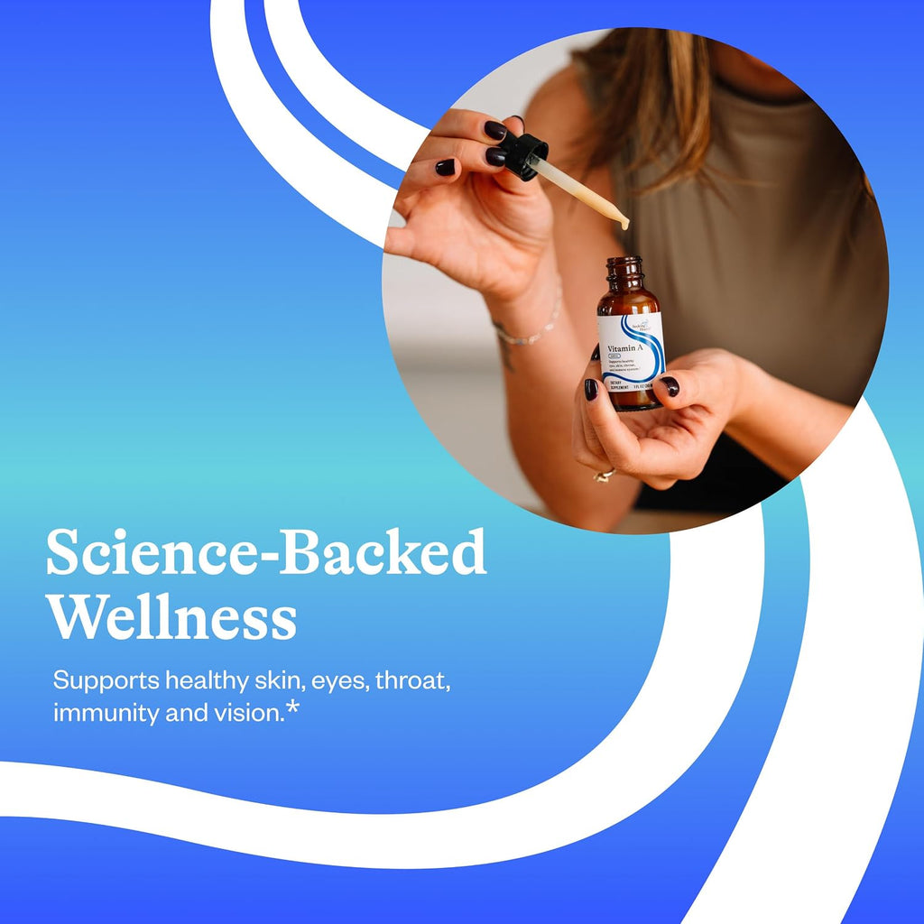 Seeking Health Gotas de Vitamina A - Suplemento Líquido 1500mcg (30ml)